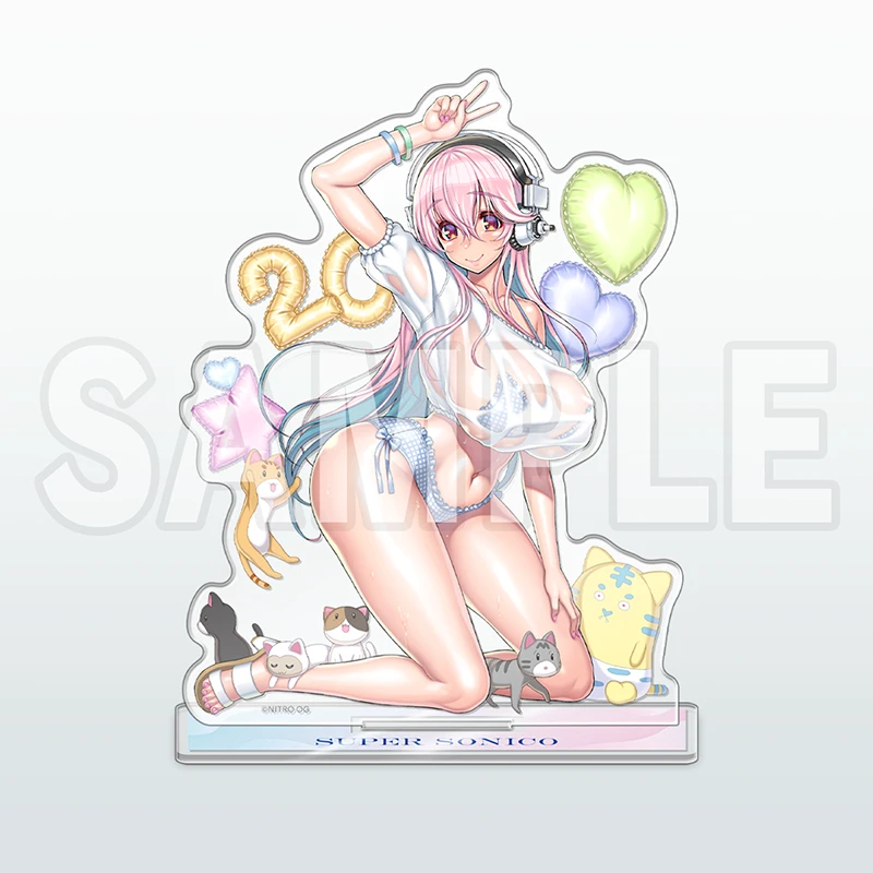 「すーぱーそに子のアクリルスタンド 20周年記念 Ver.」商品イメージ