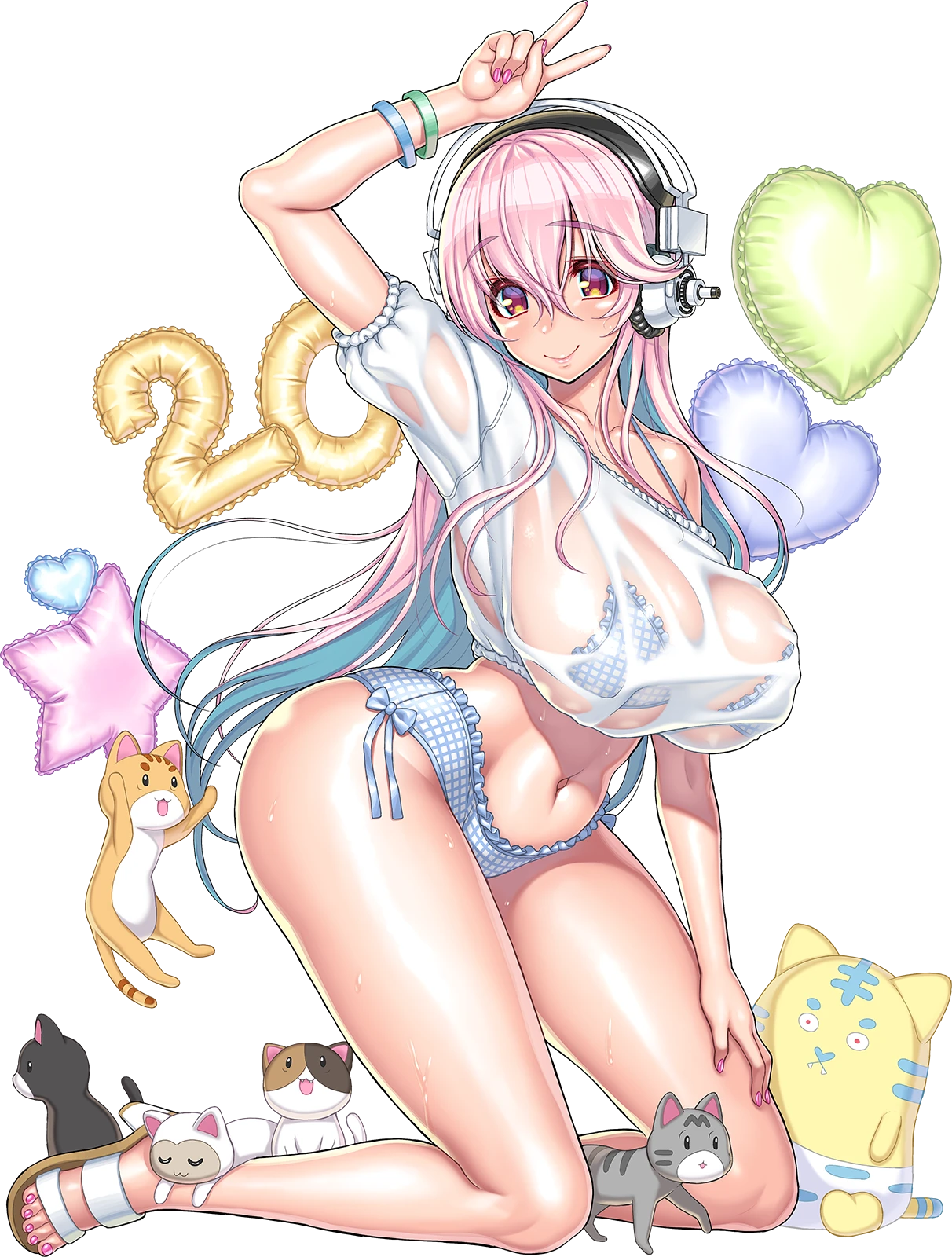 “すーぱーそに子”デビュー20周年記念 “津路参汰”描き下ろしイラスト