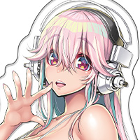 すーぱーそに子のアクリルスタンド ホワイトビキニ Ver.